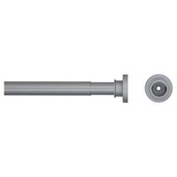 Douchegordijnstangset Seallux diameter 28 mm 80-130 cm Chroom