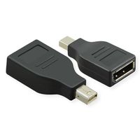 Value 12.99.3161 Adapter [1x Mini-DisplayPort stekker - 1x DisplayPort bus] Zwart - thumbnail