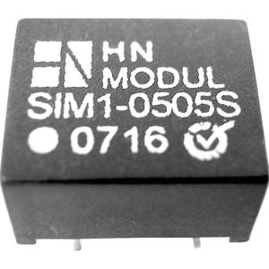 HN Power SIM1-0512S-DIL8 DC/DC-converter, print 5 V/DC 12 V/DC 100 mA 1 W Aantal uitgangen: 1 x Inhoud 1 stuk(s)