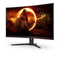 AOC G2 C32G2ZE/BK computer monitor 80 cm (31.5") 1920 x 1080 Pixels Full HD LED Zwart, Rood - thumbnail