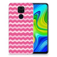 Xiaomi Redmi Note9 TPU bumper Waves Pink - thumbnail