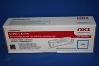 OKI 43034807 C3200 tonercartridge 1500 pagina's, cyaan