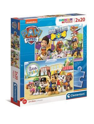 Paw Patrol (2X20 Stukjes) - Puzzel;Puzzel (8005125247790)