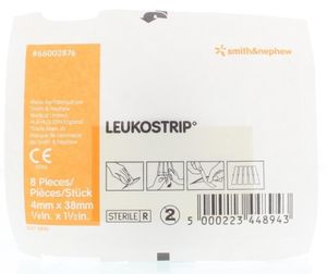 Leukostrip Steriel strip 4.0 x 38mm 2876 (8 st)