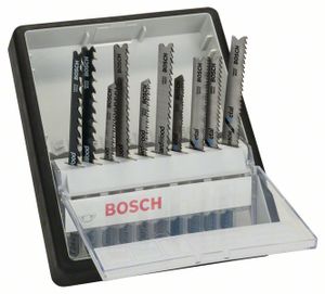 Bosch Accessoires 10-delige Robust Line decoupeerzaagbladenset Wood and Metal T-schacht 1st - 2607010542