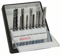 Bosch Accessoires 10-delige Robust Line decoupeerzaagbladenset Wood and Metal T-schacht 1st - 2607010542 - thumbnail