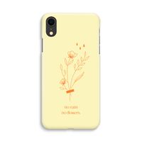 No rain no flowers: iPhone XR Volledig Geprint Hoesje - thumbnail