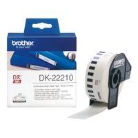 Huismerk Brother DK-22210 Continue Labels (29mm x 30,48m)