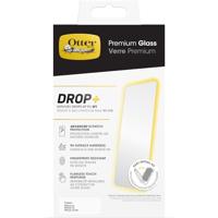 OtterBox Premium Glass-screenprotector voor iPhone 16e, 14, 13, 13 Pro, gehard glas, geavanceerde krasbescherming, overleeft vallen tot 0,9 meter, antimicrobiële bescherming