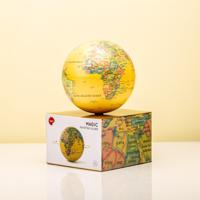 Magisch Draaiende Globe - Geel
