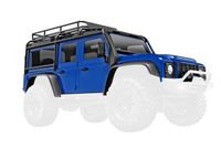 Traxxas - Body, Land Rover Defender, complete, blauw (TRX-9712-BLUE)