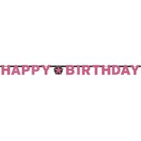 Happy Birthday Letterslinger Sparkling Pink - thumbnail