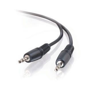 C2G 3.5 mm - 3.5 mm 1m M/M audio kabel 3.5mm Zwart