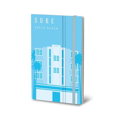 Stifflexible Notitieboek South Beach 13 X 21 Cm Papier Blauw