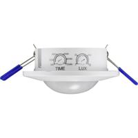 Renkforce RF-4216078 PIR-bewegingsmelder Inbouw (in muur of meubel), Oppervlakmontage 360 ° Relais Wit IP20