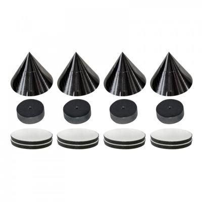 Dynavox SPIKES 4 STUKS ZWART