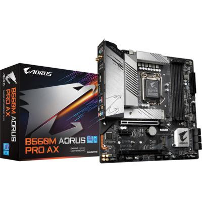 Gigabyte B560M AORUS PRO AX moederbord Intel B560 Express LGA 1200 micro ATX