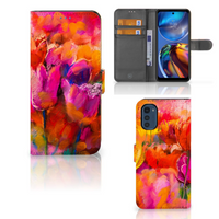 Hoesje Motorola Moto E32 | Moto E32s Tulips