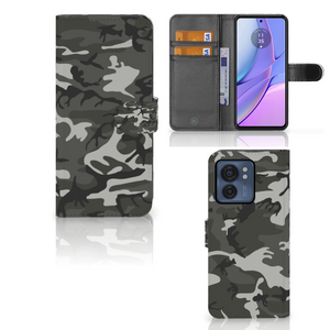 Motorola Edge 40 Telefoon Hoesje Army Light