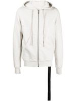 Rick Owens DRKSHDW hoodie en coton à lien de resserrage - Gris - thumbnail