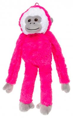 LG Imports knuffelaap 45 cm roze