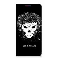 Mobiel BookCase Motorola Moto G60s Skull Hair