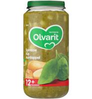 Olvarit Olvarit Spinazie Kip Aardappel 12m07 (250g)
