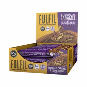 Fulfill Vitamin & Protein Bars 15repen Choco Peanut & Caramel