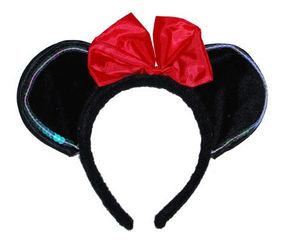 Mini Mouse oren met strikje op hoofdband