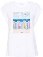 LIU JO t-shirt à imprimé graphique - Blanc