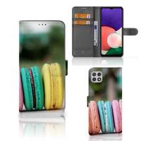 Samsung Galaxy A22 5G Book Cover Macarons - thumbnail