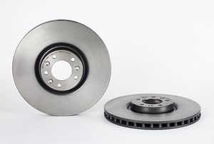 Remschijf COATED DISC LINE BREMBO, Remschijftype: Binnen geventileerd, u.a. für Peugeot, Citroën