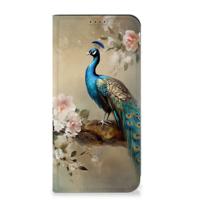 Hoesje maken voor Samsung Galaxy A55 Vintage Pauwen