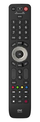 One For All Evolve 2 afstandsbediening Kabel, DTT, IPTV, SAT, TNT, TV Drukknopen One For All Evolve 2 afstandsbediening Kabel, DTT, IPTV, SAT, TNT, TV Drukknopen