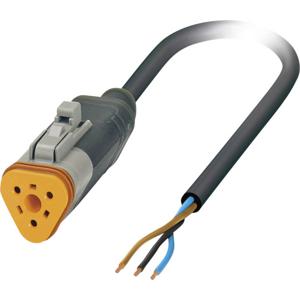 Phoenix Contact 1414995 Sensor/actuator connector, geassembleerd Aantal polen (sensoren): 3 Bus, recht 1.50 m 1 stuk(s)