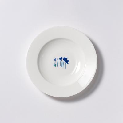 DIBBERN - Impression Blue Flower Classic - Diep bord 23cm DIBBERN - Impression Blue Flower Classic - Diep bord 23cm