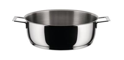 Alessi Braadpan Pots&Pans - AJM102/24 - ø 24 cm / 3.4 Liter - door Jasper Morrison