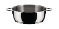 Alessi Braadpan Pots&Pans - AJM102/24 - ø 24 cm / 3.4 Liter - door Jasper Morrison