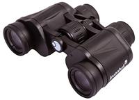 Levenhuk Atom 8x30 Water-Resistant Binoculars with Fully-Coated BK-7 Glass Optics, Strap and Carrying Bag, Adaptable to a Tripod