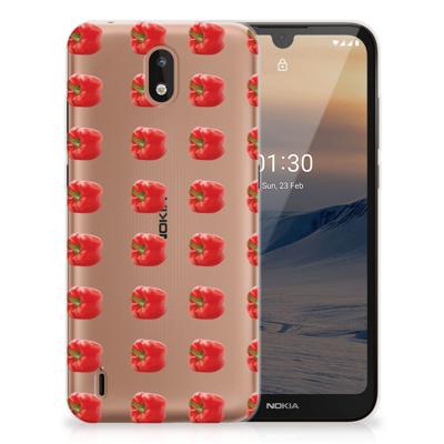 Nokia 1.3 Siliconen Case Paprika Red Nokia 1.3 Siliconen Case Paprika Red