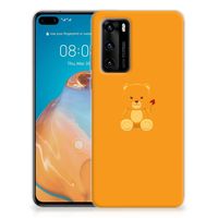 Huawei P40 Telefoonhoesje met Naam Baby Beer