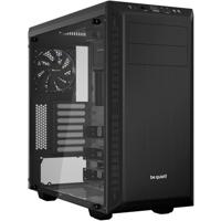 BeQuiet Pure Base 600 Midi-tower PC-behuizing Zwart Geluidsdemping, Zijvenster, 2 voorgeïnstalleerde ventilators