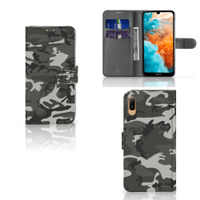 Huawei Y6 (2019) Telefoon Hoesje Army Light