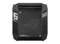 ASUS ROG Rapture GT6 AX10000 AiMesh 1 Pack Tri-band (2.4 GHz / 5 GHz / 5 GHz) Wi-Fi 6 (802.11ax) Zwart 4 Intern - thumbnail