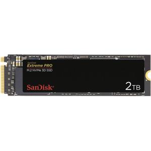 SanDisk Extreme PRO® 3D NVMe/PCIe M.2 SSD 2280 harde schijf 2 TB M.2 NVMe PCIe 3.0 x4