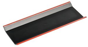 Zwart/Rood Handoek Blad - Lacquerware - 18 x 7.4cm