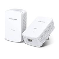 Mercusys TP-Link MP500 Kit Powerline Kit Homeplug AV2 tot 1000 Mbps, 1 Gigabit-poort, plug & play, compatibel met alle routers, Powerline-technologie