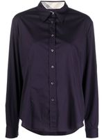 Burberry Pre-Owned chemise à boutonnière (2010) - Violet