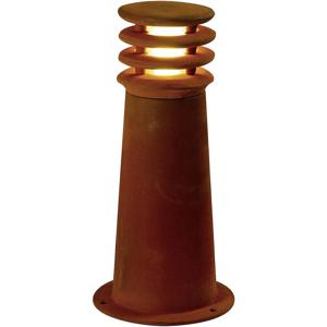 SLV 229020 Rusty Round 40 Staande buitenlamp Spaarlamp E27 11 W IJzer (geroest)