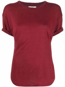 MARANT ÉTOILE t-shirt Henna en lin - Rouge